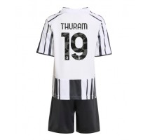 Juventus Khephren Thuram #19 Koszulka Podstawowa dzieci 2025-26 Krótki Rękaw (+ krótkie spodenki)